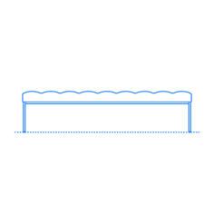 Furniture Benches Florence Knoll Relaxed Square Bench Large Digital Sketch Svg Design, Free Vectors File
